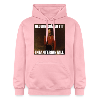 Hedern kräver ett infanterianfall luvtröja unisex-edition - ljusrosa