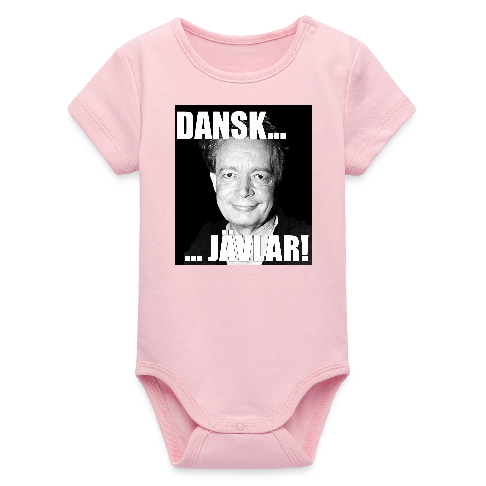 Danskjävlar! (ekologisk kortärmad babybody-edition) - ljusrosa