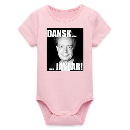 Danskjävlar! (ekologisk kortärmad babybody-edition) - ljusrosa