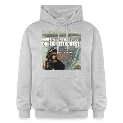 Danzig Delenda Est luvtröja unisex Softstyle® Midweight - ljusgråmelerad