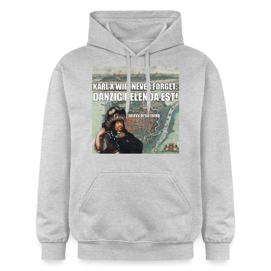 Danzig Delenda Est luvtröja unisex Softstyle® Midweight - ljusgråmelerad