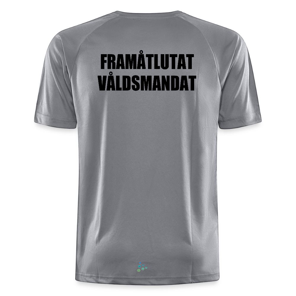 Framåtlutat Våldsmandat (tränings-T-shirt Herr) - vintagegrå