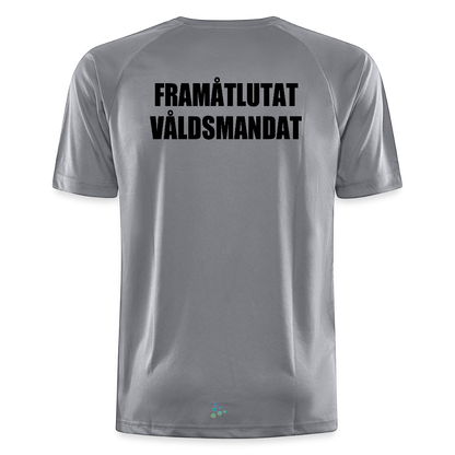 Framåtlutat Våldsmandat (tränings-T-shirt Herr) - vintagegrå