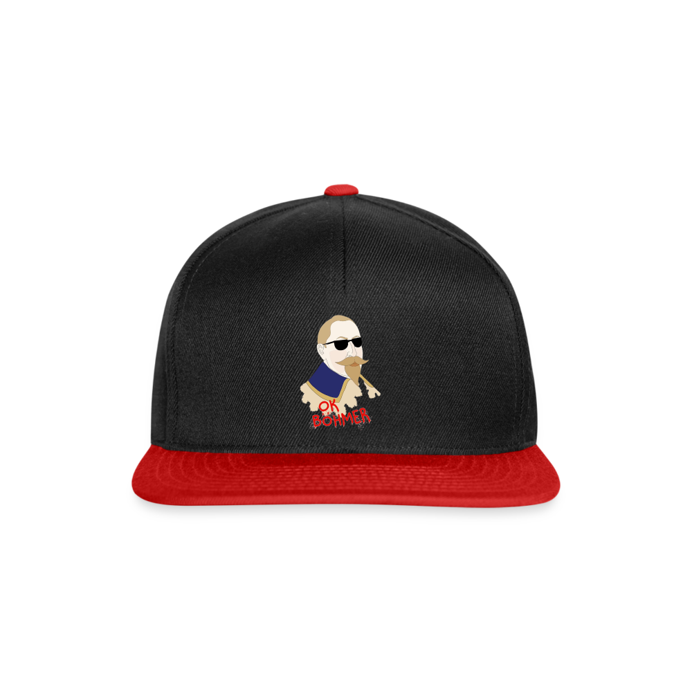 OK Böhmer (Snapbackkeps-edition) - svart/röd