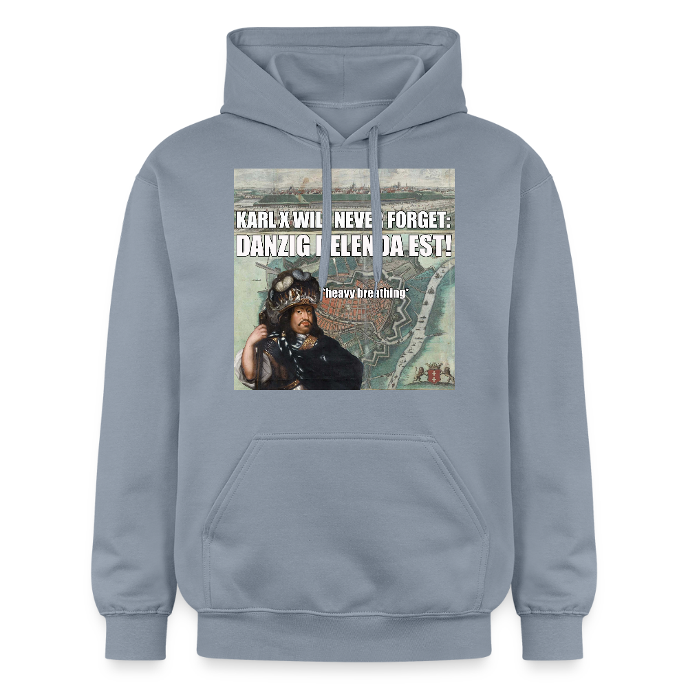 Danzig Delenda Est luvtröja unisex Softstyle® Midweight - blå