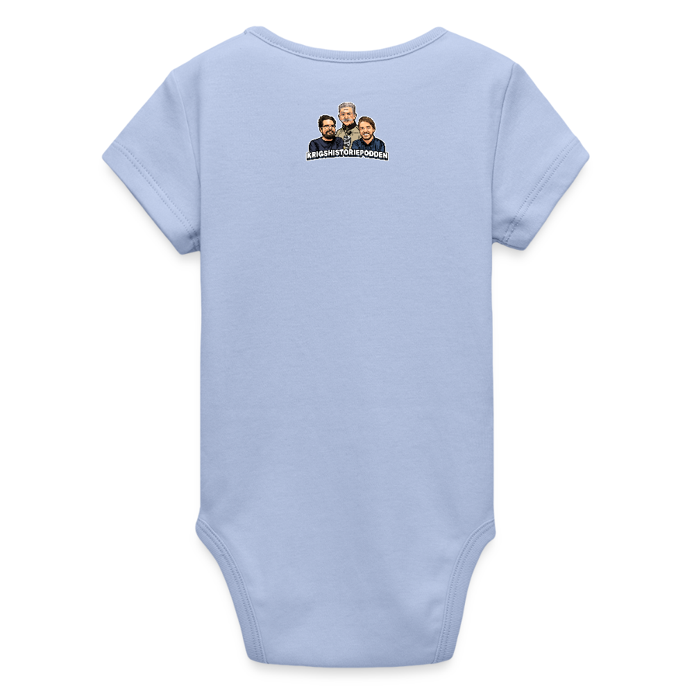 Erlander – God of War (ekologisk kortärmad babybody-edition) - himmel