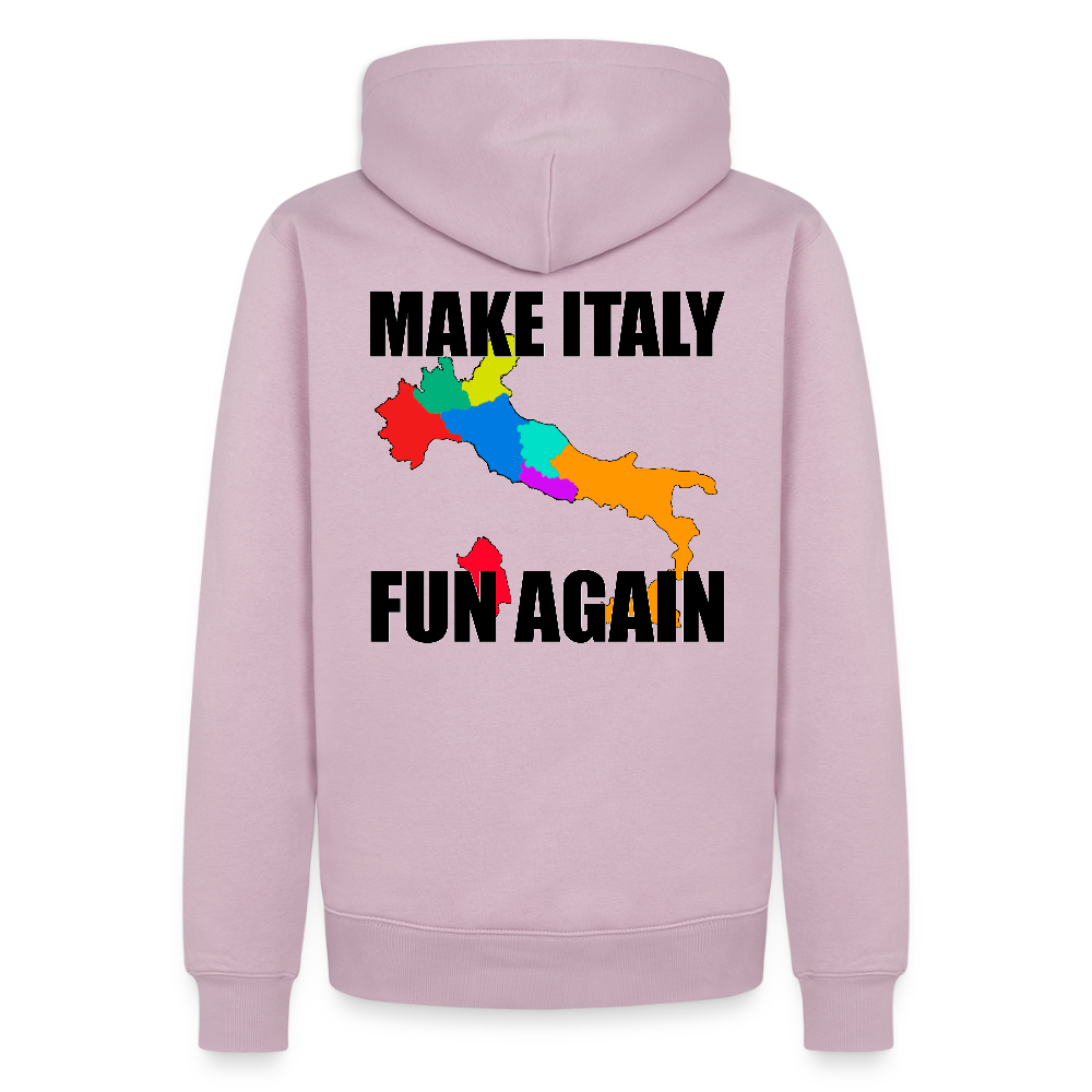 Make Italy Fun Again (Premiumluvtröja herr-edition) - gammalrosa