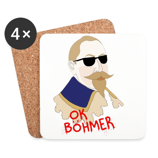Ok Böhmer (Underlägg, 4-pack) - vit