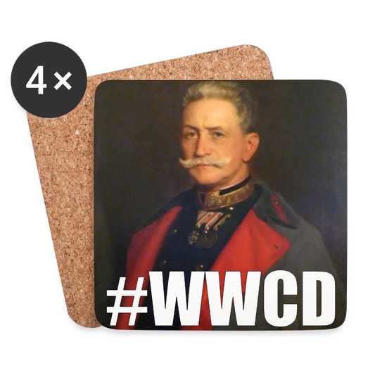 #WWCD (Underlägg, 4-pack) - vit