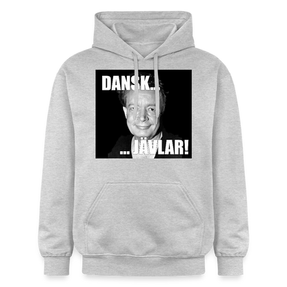 Danskjävlar (luvtröja unisex-edition) - ljusgråmelerad
