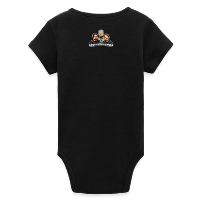 Erlander – God of War (ekologisk kortärmad babybody-edition) - svart