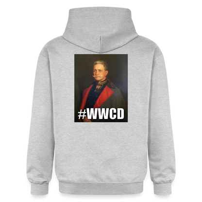#WWCD (luvtröja unisex-edition) - ljusgråmelerad