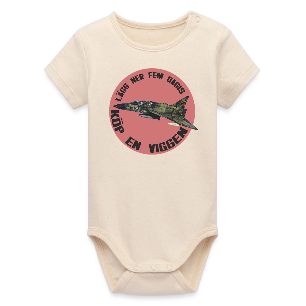 Lägg ner fem dagis – köp en Viggen! (babybody-edition) - vitgrå