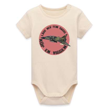 Lägg ner fem dagis – köp en Viggen! (babybody-edition) - vitgrå