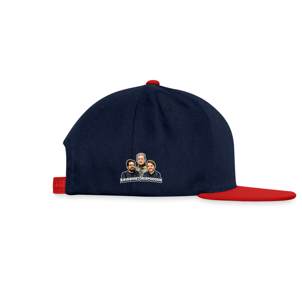 OK Böhmer (Snapbackkeps-edition) - marinblå/röd
