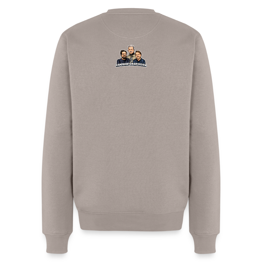 Michel Ney fryser aldrig! (Premiumtröja herr-edition) - brungrå