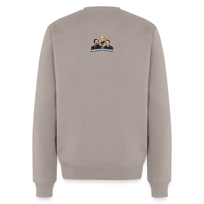 Michel Ney fryser aldrig! (Premiumtröja herr-edition) - brungrå