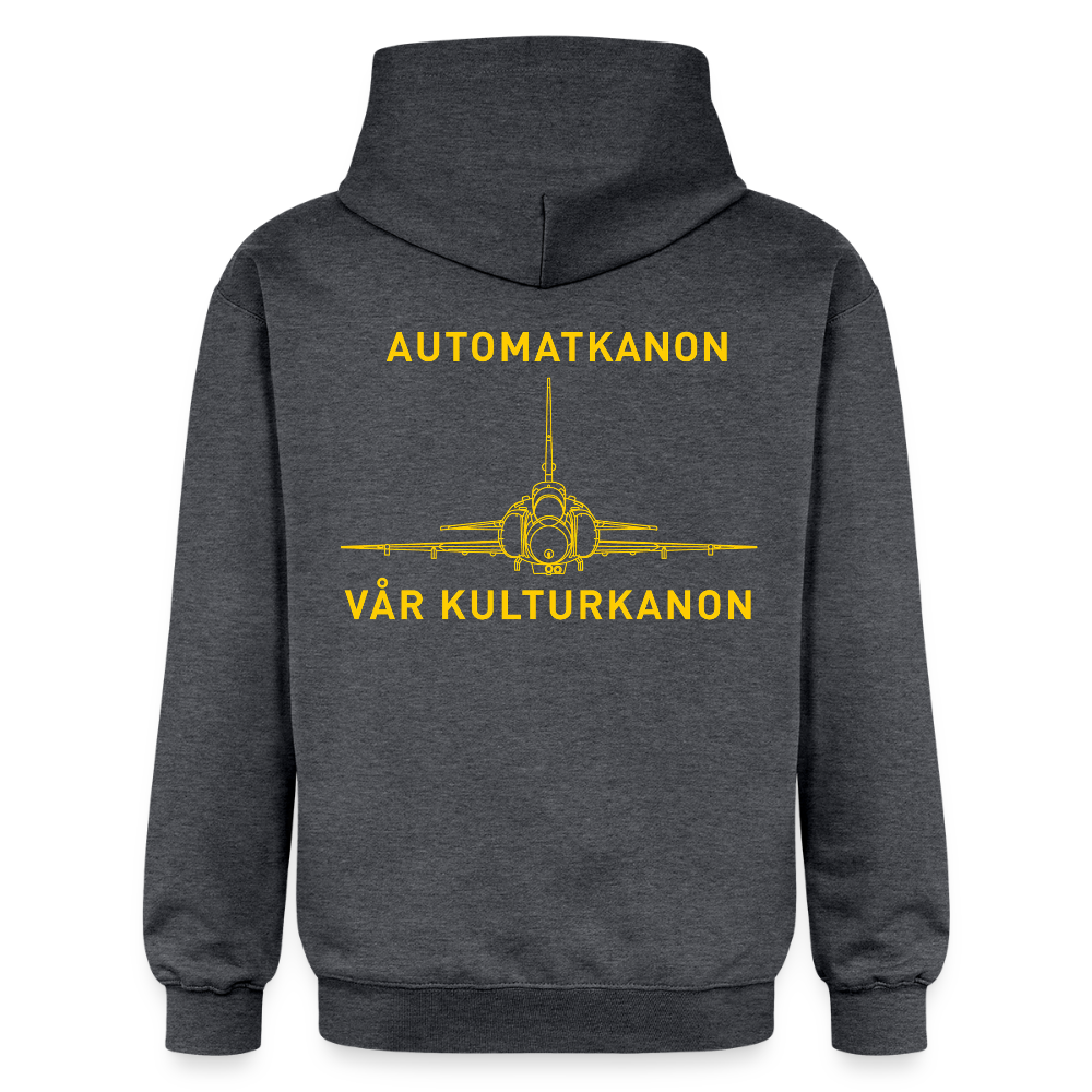 Automatkanon, vår kulturkanon (premiumluvtröja herr-edition) - mörkgråmelerad