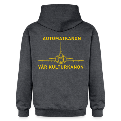 Automatkanon, vår kulturkanon (premiumluvtröja herr-edition) - mörkgråmelerad