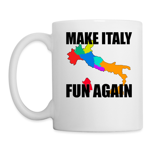 Make Italy Fun Again (Mugg-edition) - vit