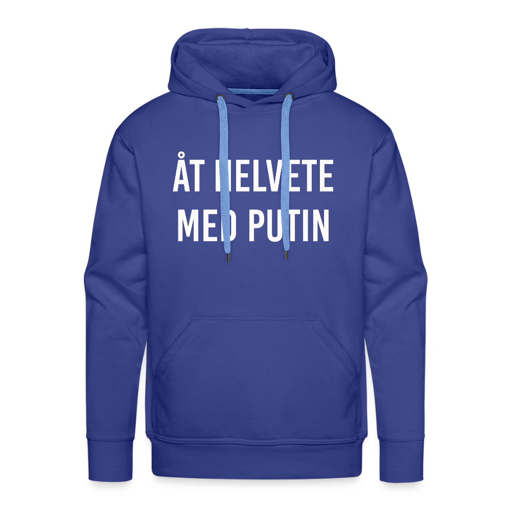 Åt helvete med Putin (Premiumluvtröja herr-edition) - kungsblå