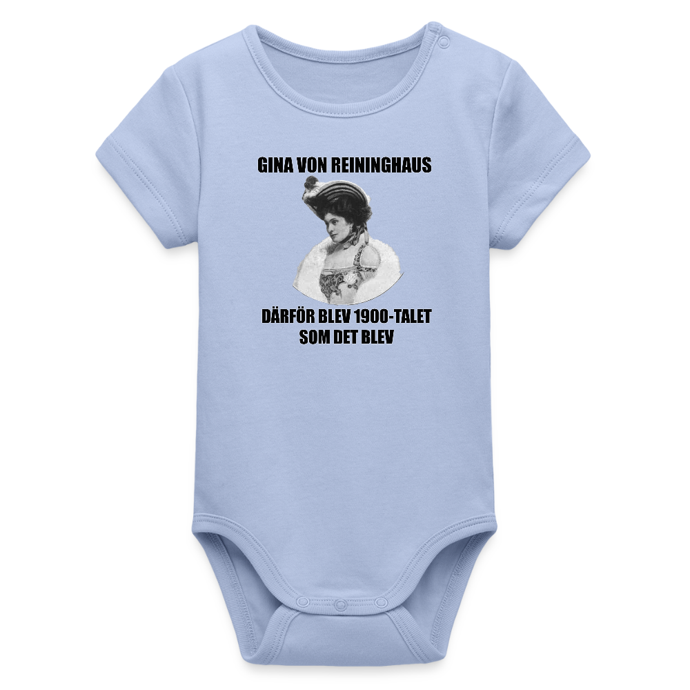 Gina von Reininghaus (ekologisk kortärmad babybody-edition) - himmel