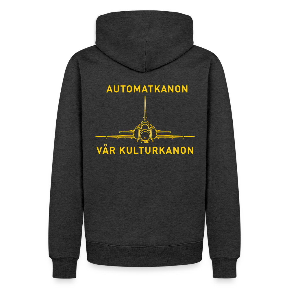 Automatkanon, vår kulturkanon (premiumluvtröja herr-edition) - antracitmelerad