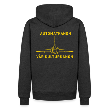 Automatkanon, vår kulturkanon (premiumluvtröja herr-edition) - antracitmelerad