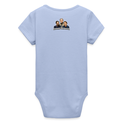 Party like it's Johan Banér! (ekologisk kortärmad babybody-edition) - himmel