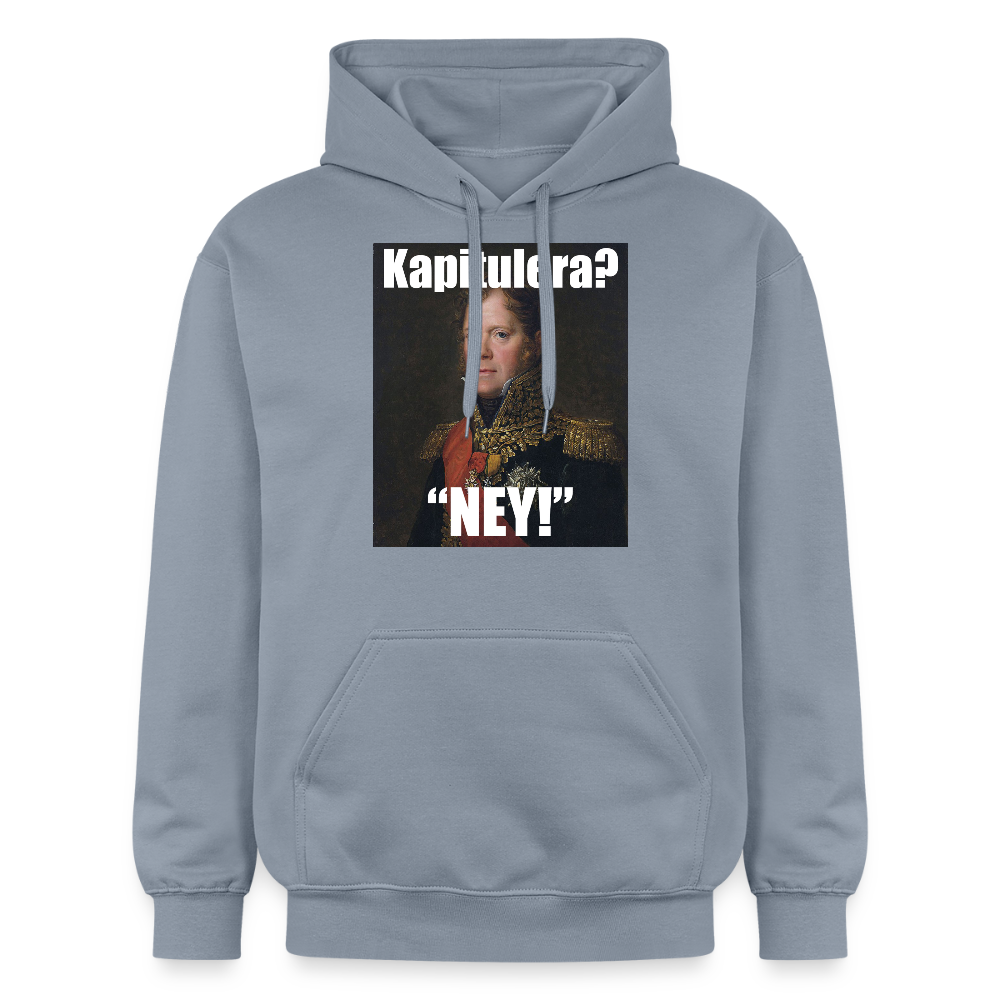 Kapitulera? Ney! luvtröja unisex-edition) - blå