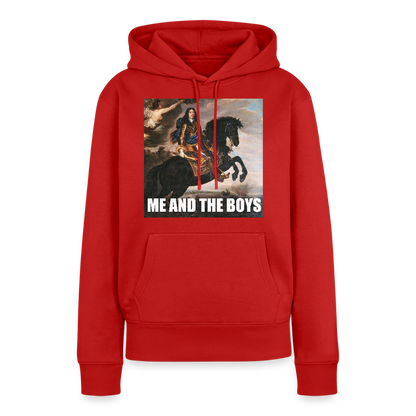 Karl X & boysen (Premiumluvtröja dam-edition) - röd