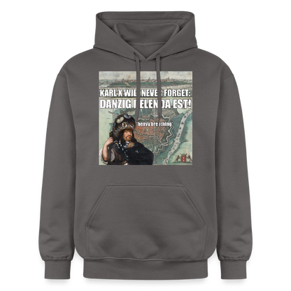 Danzig Delenda Est luvtröja unisex Softstyle® Midweight - mörkgrå