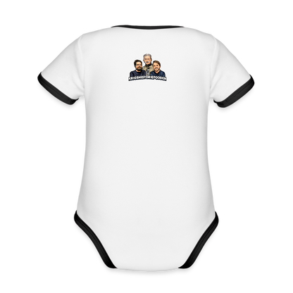 Danzig delenda est (Ekologisk kortärmad babybody-edition) - vit/svart