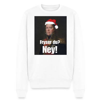 Michel Ney fryser aldrig! (Premiumtröja herr-edition) - vit