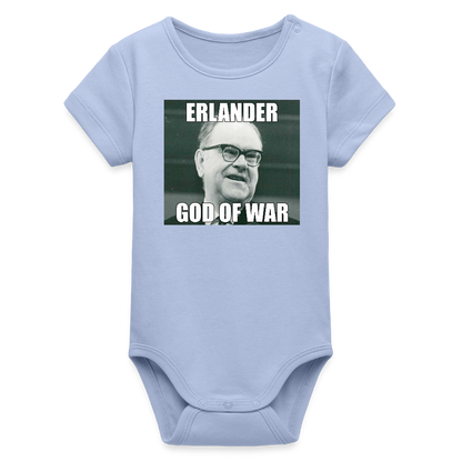 Erlander – God of War (ekologisk kortärmad babybody-edition) - himmel