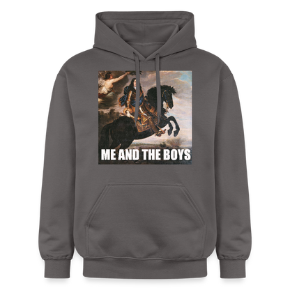 Karl X & boysen (luvtröja unisex-edition) - mörkgrå