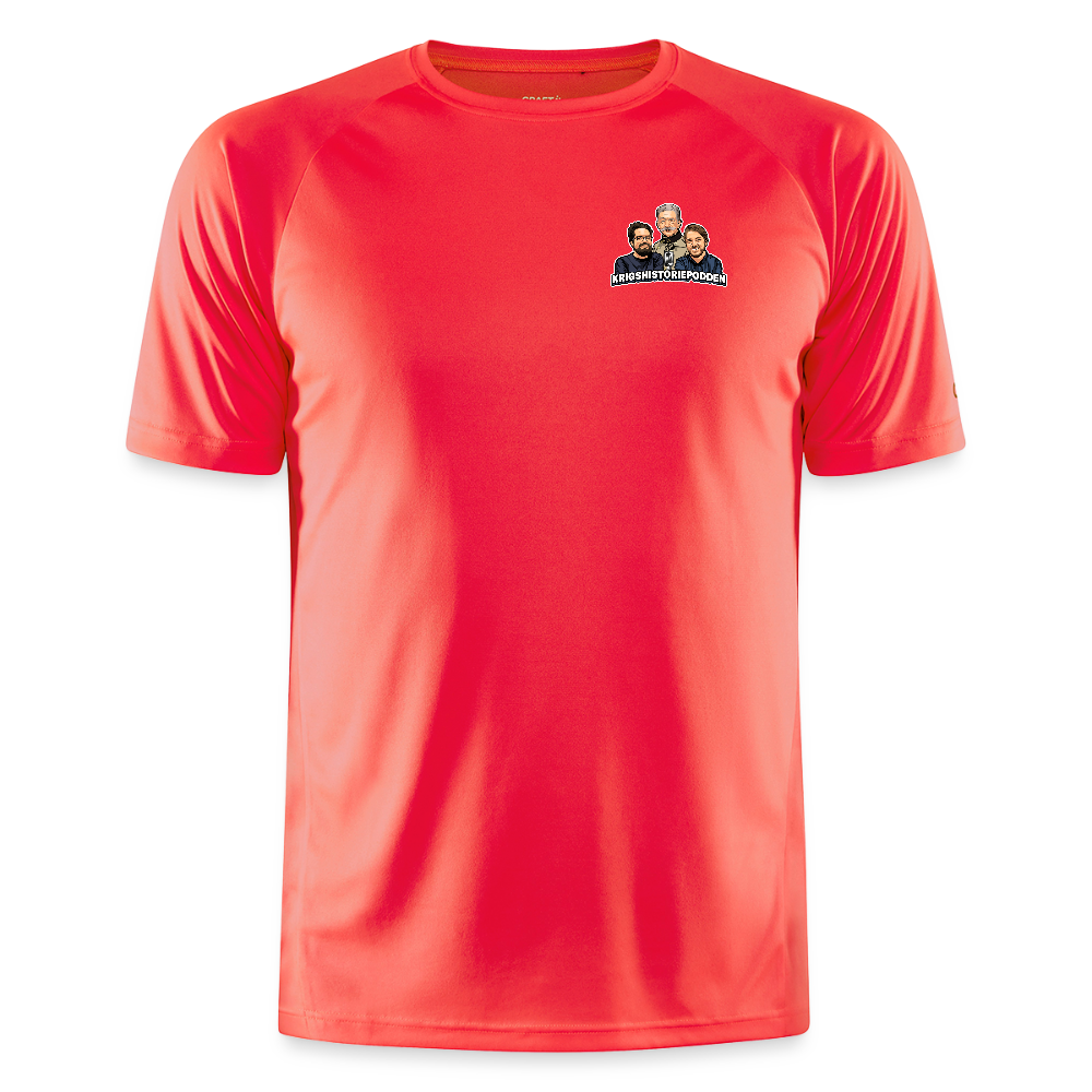 Framåtlutat Våldsmandat (tränings-T-shirt Herr) - korall