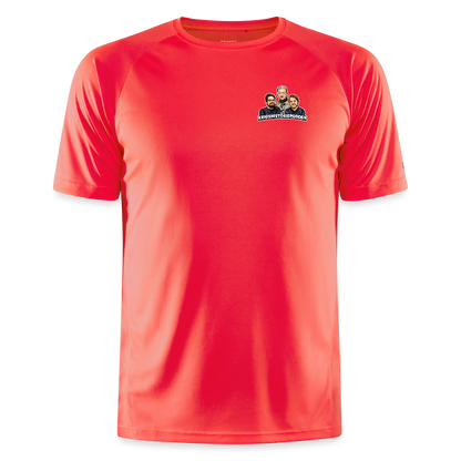 Framåtlutat Våldsmandat (tränings-T-shirt Herr) - korall