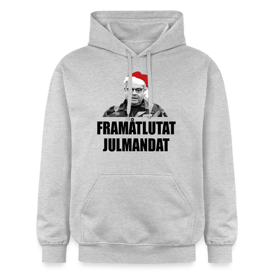 Frammåtlutat Julmandat (premiumluvtröja herr-edition) - ljusgråmelerad