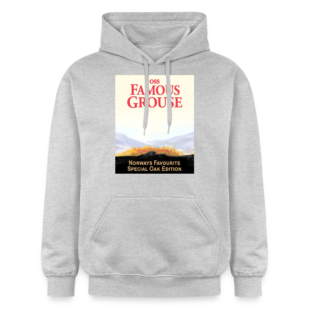 Famous Grouse (luvtröja unisex-edition) - ljusgråmelerad