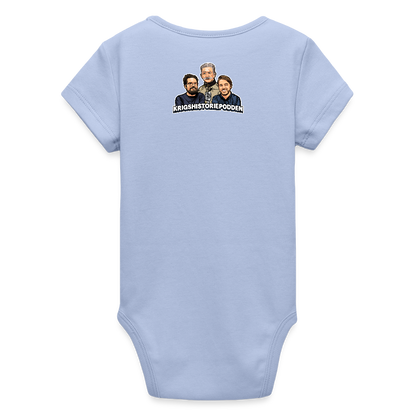 #WWCD (ekologisk kortärmad babybody-edition) - himmel