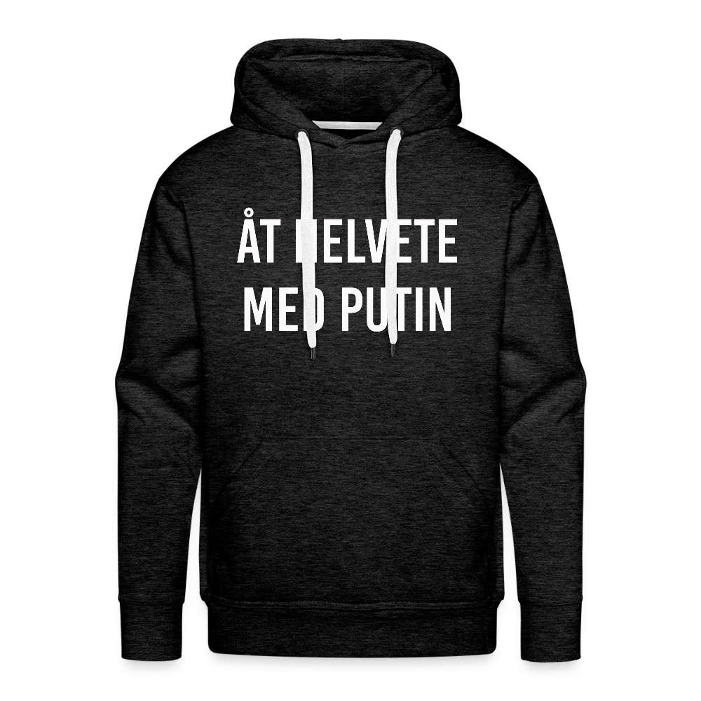 Åt helvete med Putin (Premiumluvtröja herr-edition) - kolgrå