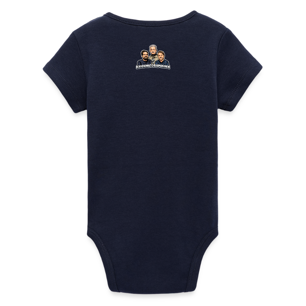 Sankt Conrads lärjungar (ekologisk kortärmad babybody-edition) - marinblått