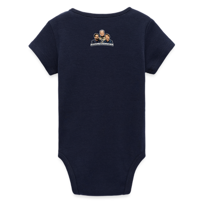 Sankt Conrads lärjungar (ekologisk kortärmad babybody-edition) - marinblått