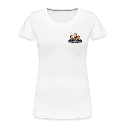 Krig: free to play, pay to win (ekologisk premium-T-shirt dam-edition) - vit