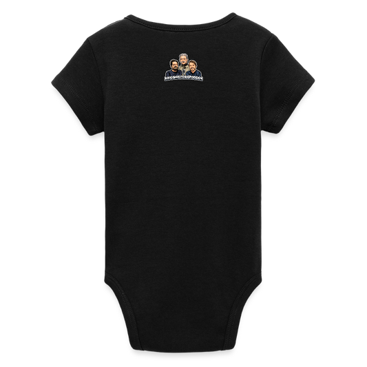 Automatkanon, vår kulturkanon (ekologisk kortärmad babybody-edition) - svart