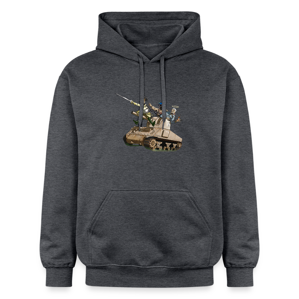 Sankt Conrads lärjungar (luvtröja unisex-edition) - mörkgråmelerad