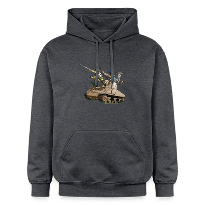 Sankt Conrads lärjungar (luvtröja unisex-edition) - mörkgråmelerad