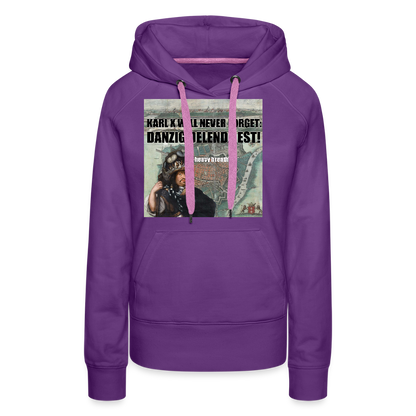 Danzig delenda est (Premiumluvtröja dam-edition) - lila