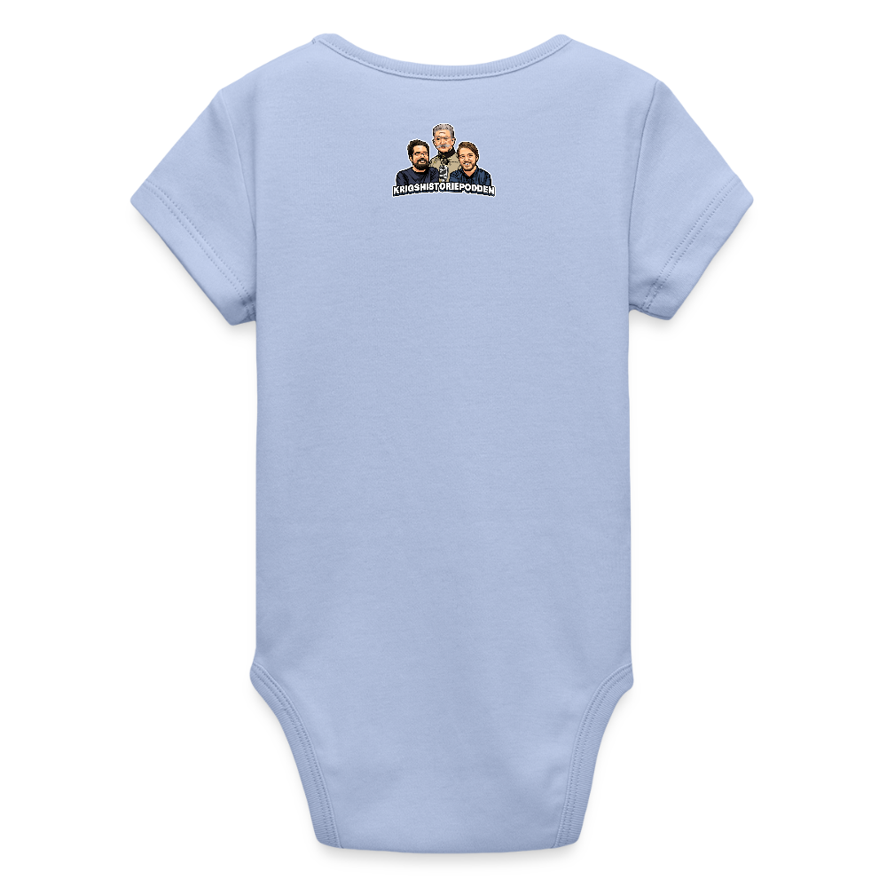 Karl X & boysen (Ekologisk kortärmad babybody-edition) - himmel